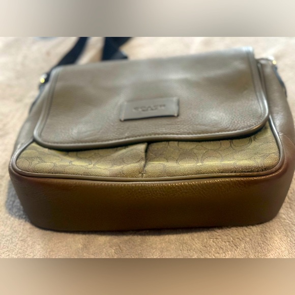 Coach Houston map bag in signature leather (preloved) - Picture 7 of 8